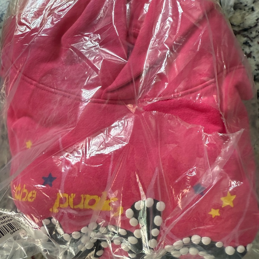 Pink v2 spider hoodie